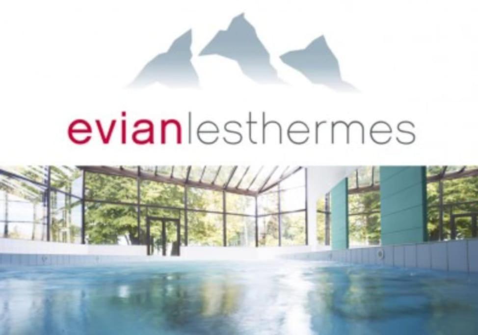Apartament Jolie Vue Au Calme Évian-les-Bains Zewnętrze zdjęcie